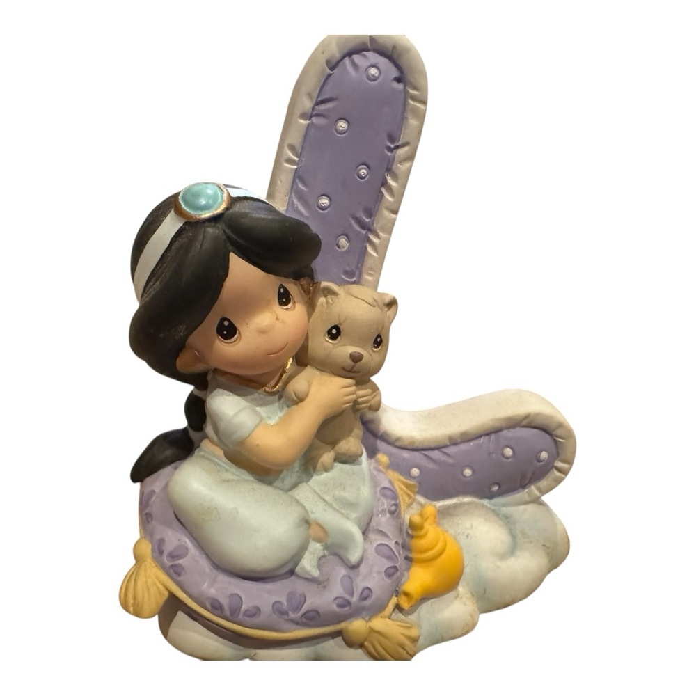 Disney Precious Moments Princess Jasmine Aladdin Letter L Figurine 2011 #114456 - Picture 7 of 7
